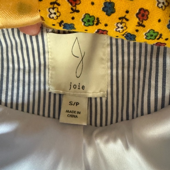 Joie Striped Double-Breasted Women's Blazer - Picture 6 of 6